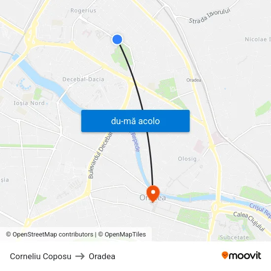 Harta de Corneliu Coposu către Oradea