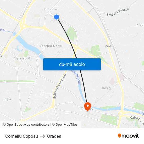 Harta de Corneliu Coposu către Oradea