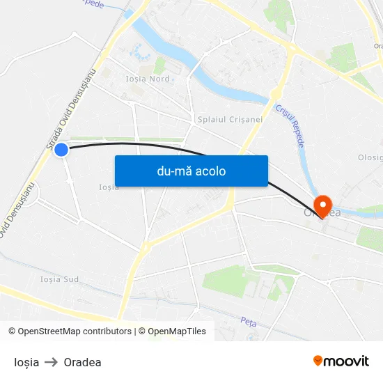 Harta de Ioșia către Oradea