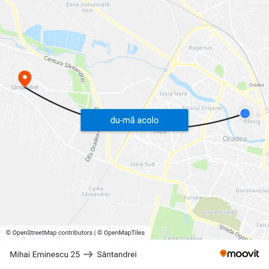 Harta de Mihai Eminescu 25 către Sântandrei
