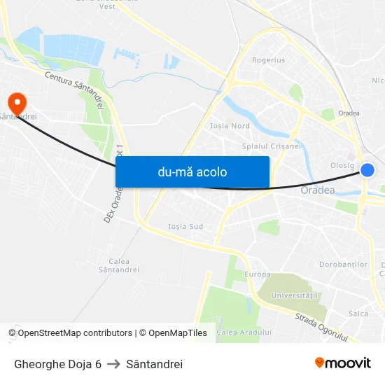 Harta de Gheorghe Doja 6 către Sântandrei