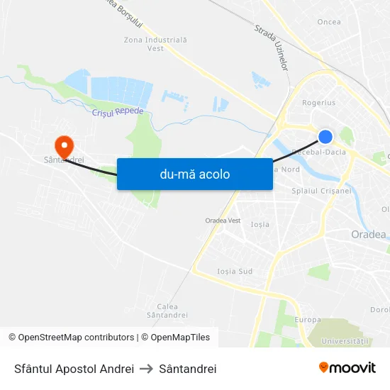 Harta de Sfântul Apostol Andrei către Sântandrei
