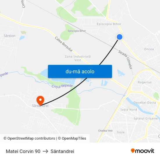 Harta de Matei Corvin 90 către Sântandrei