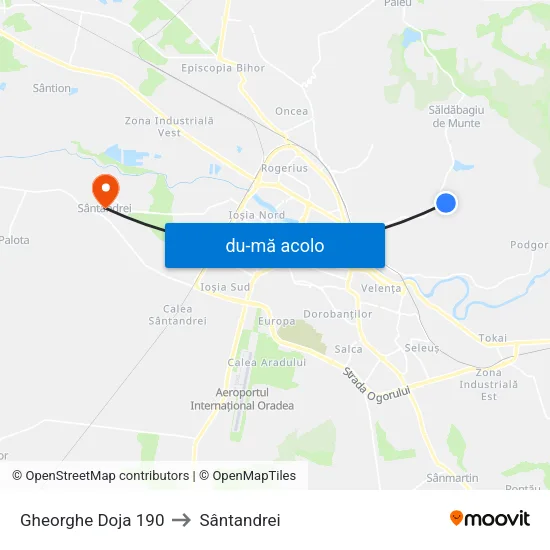 Harta de Gheorghe Doja 190 către Sântandrei