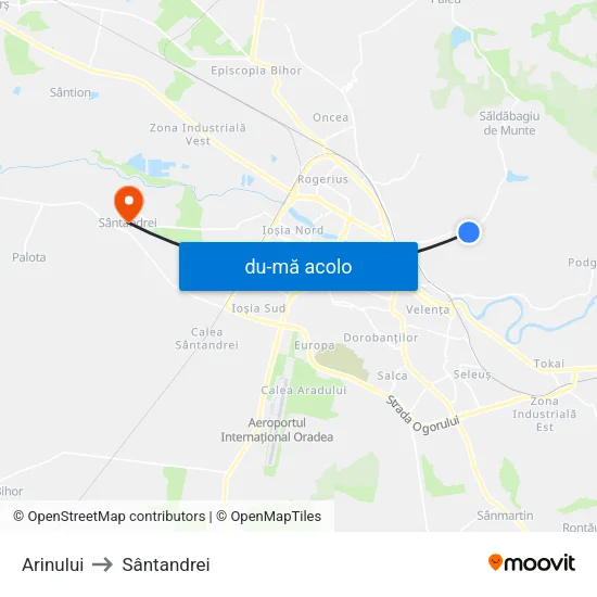 Harta de Arinului către Sântandrei