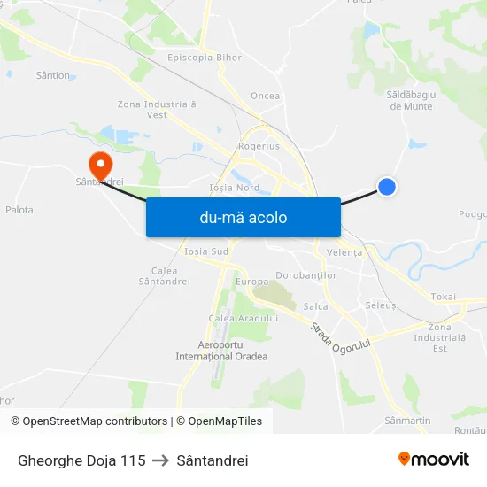 Harta de Gheorghe Doja 115 către Sântandrei