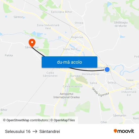 Harta de Seleusului 16 către Sântandrei
