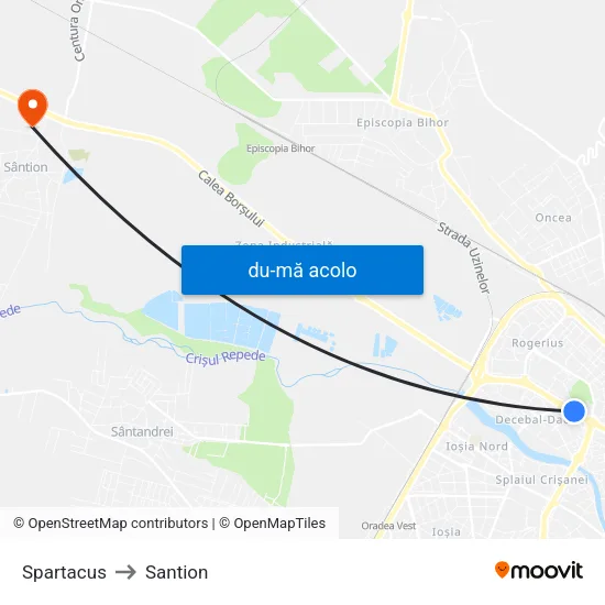 Harta de Spartacus către Santion