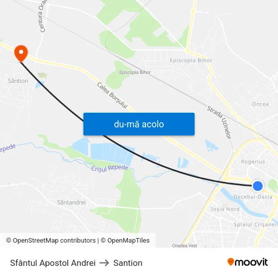 Harta de Sfântul Apostol Andrei către Santion