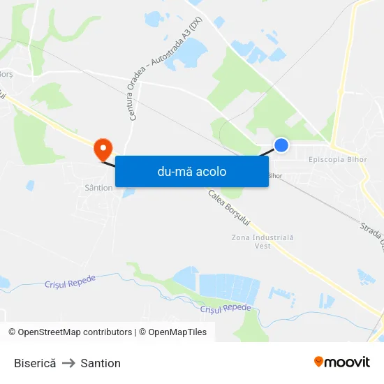 Harta de Biserică către Santion