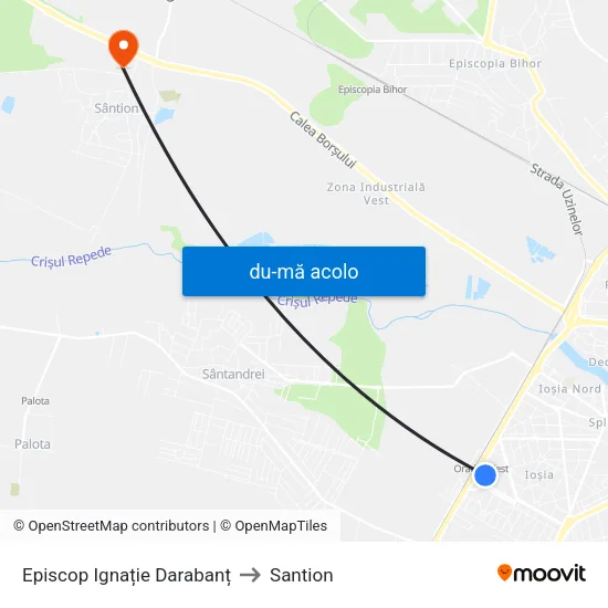 Harta de Episcop Ignație Darabanț către Santion
