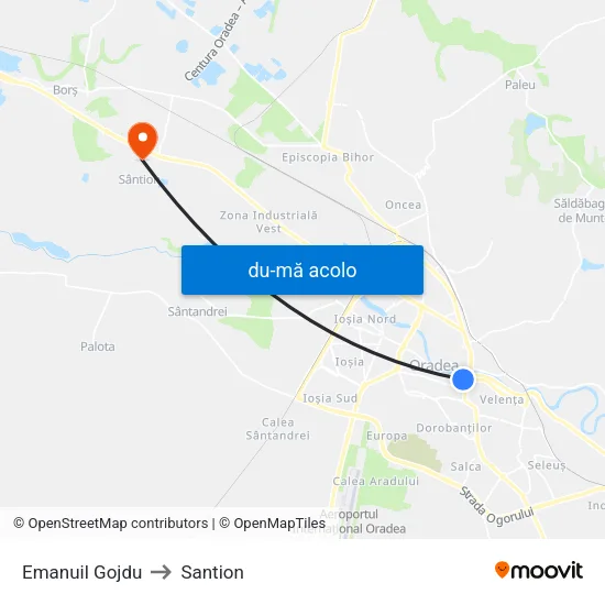 Harta de Emanuil Gojdu către Santion