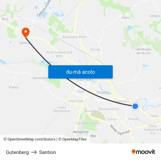 Harta de Gutenberg către Santion