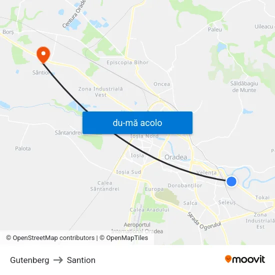 Harta de Gutenberg către Santion