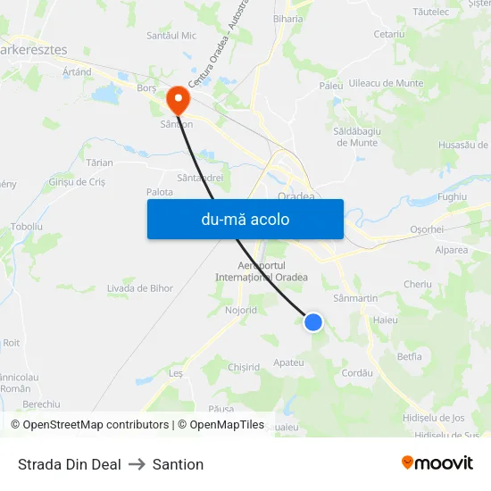 Harta de Cihei | Strada Din Deal către Santion