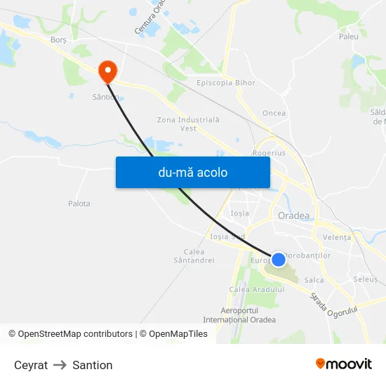 Harta de Ceyrat către Santion