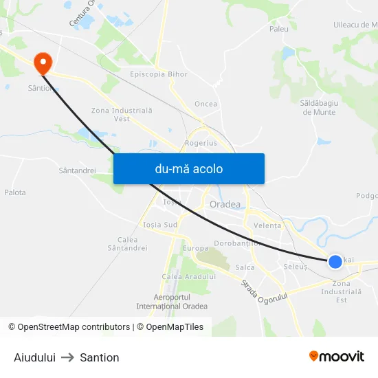 Harta de Aiudului către Santion