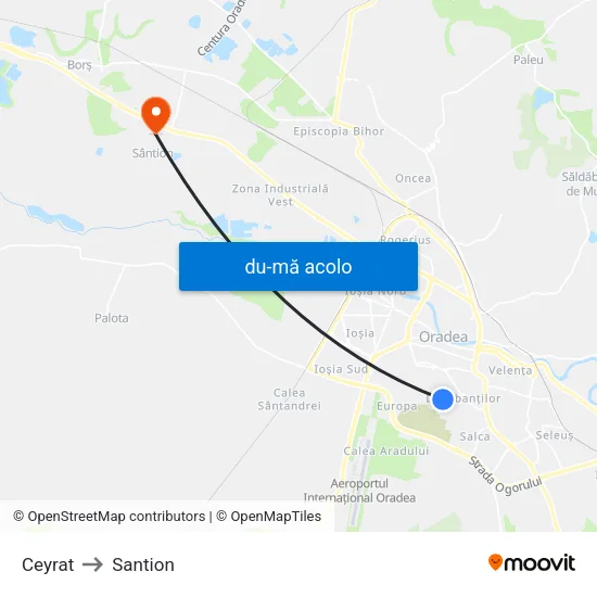 Harta de Ceyrat către Santion