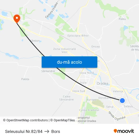 Harta de Seleusului Nr.82/84 către Bors