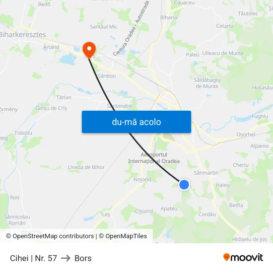 Harta de Cihei | Nr. 57 către Bors