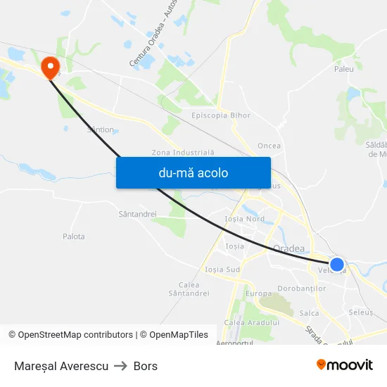 Harta de Mareșal Averescu către Bors
