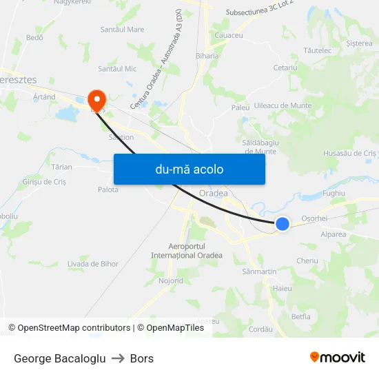 Harta de George Bacaloglu către Bors