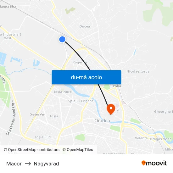 Harta de Macon către Nagyvárad