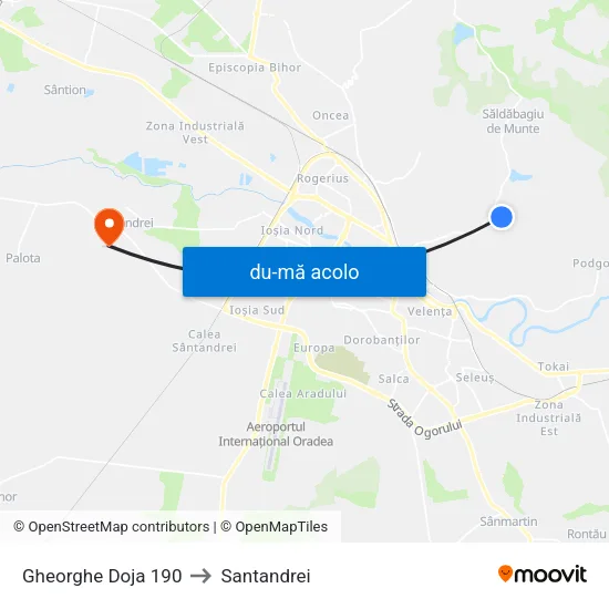 Harta de Gheorghe Doja 190 către Santandrei