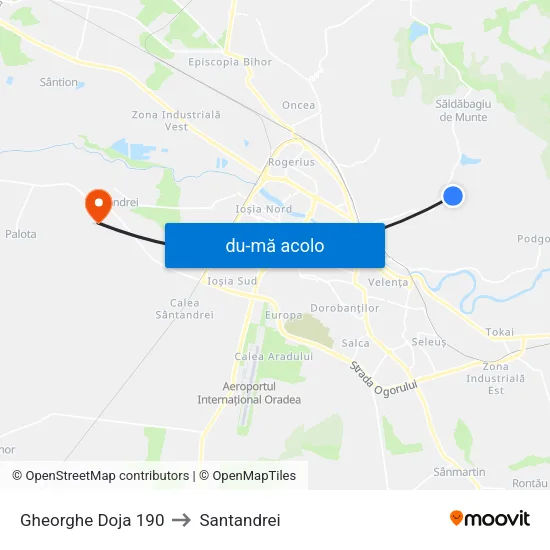 Harta de Gheorghe Doja 190 către Santandrei