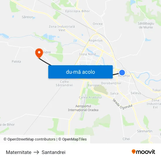 Harta de Maternitate către Santandrei