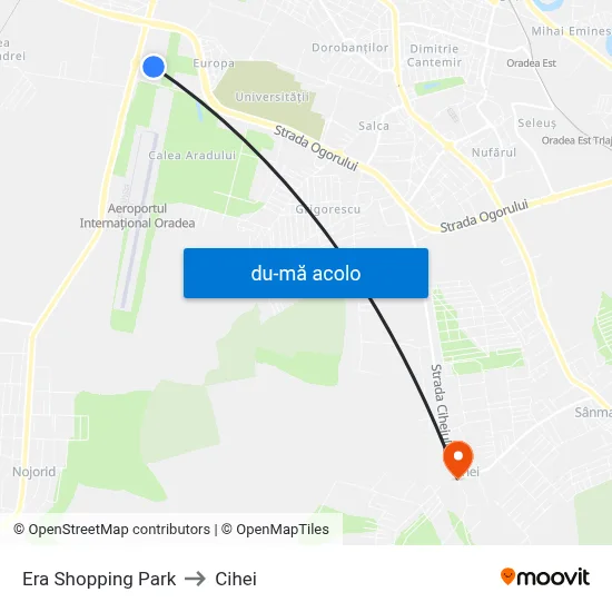 Harta de Era Shopping Park către Cihei