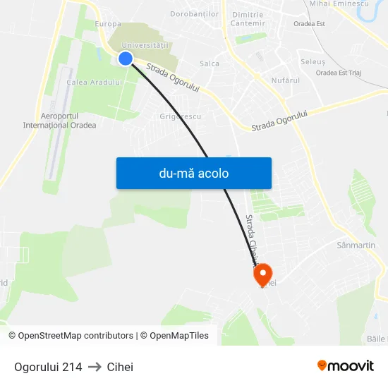 Harta de Ogorului 214 către Cihei