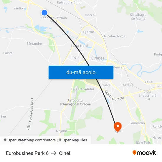 Harta de Eurobusines Park 6 către Cihei