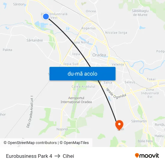Harta de Eurobusiness Park 4 către Cihei