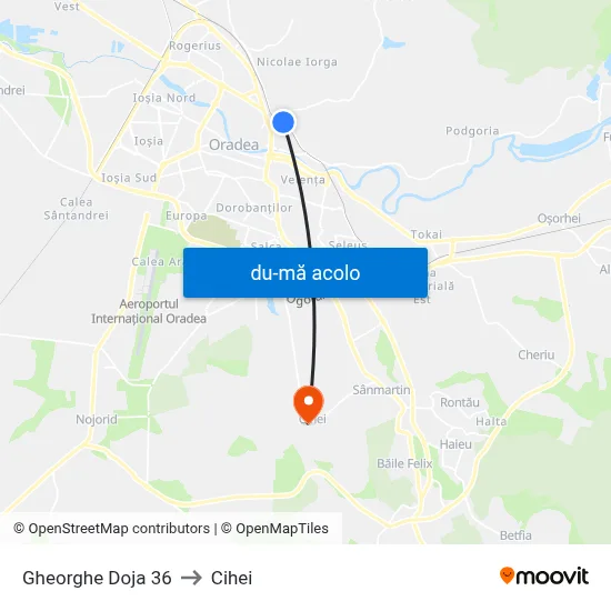 Harta de Gheorghe Doja 36 către Cihei