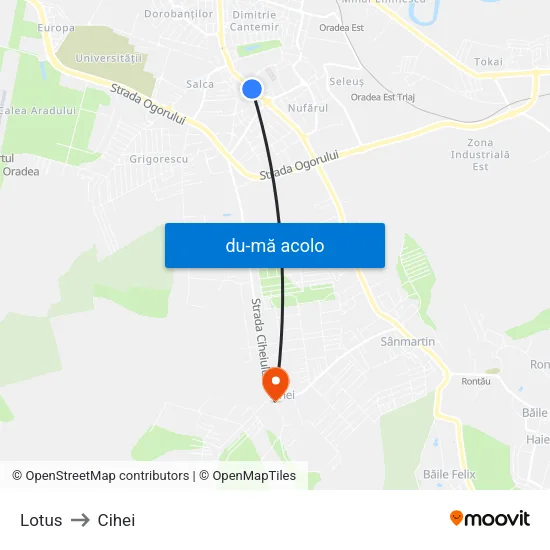 Harta de Lotus către Cihei