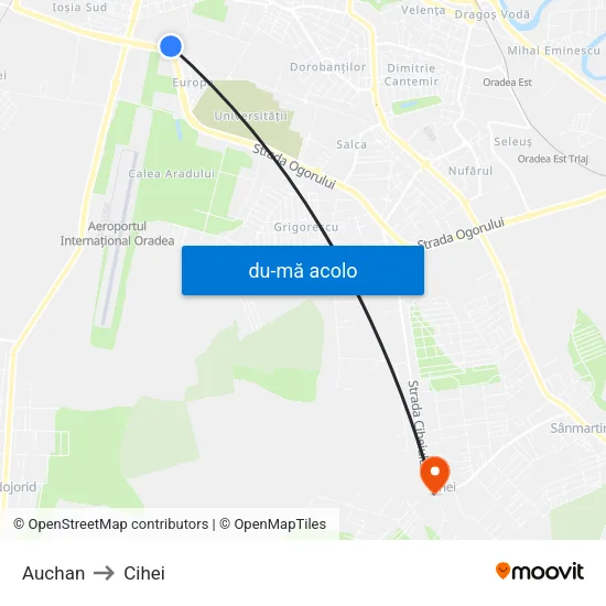 Harta de Auchan către Cihei
