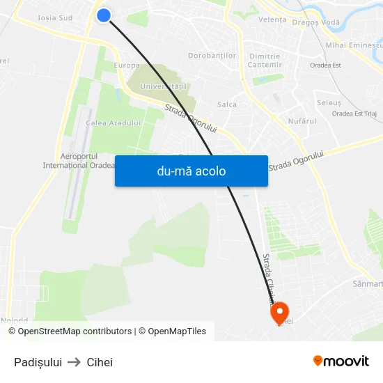 Harta de Padișului către Cihei