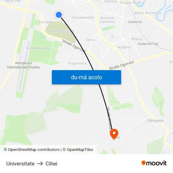 Harta de Universitate către Cihei