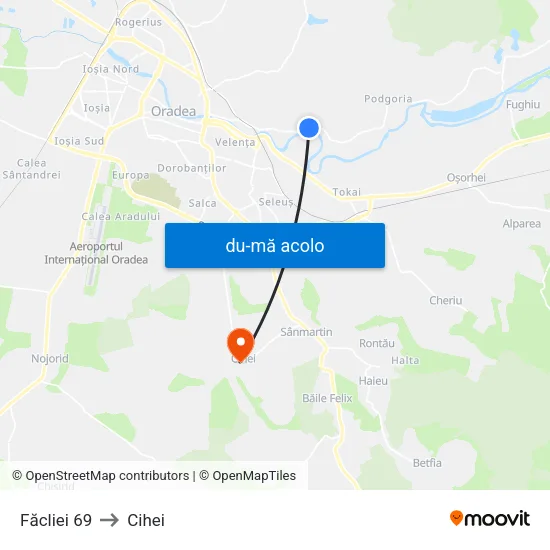 Harta de Făcliei 69 către Cihei