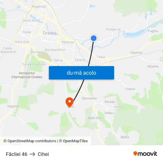 Harta de Făcliei 46 către Cihei