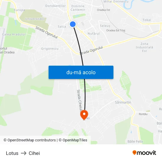 Harta de Lotus către Cihei