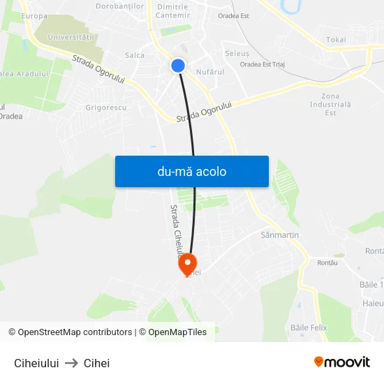 Harta de Ciheiului către Cihei