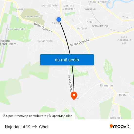 Harta de Nojoridului 19 către Cihei