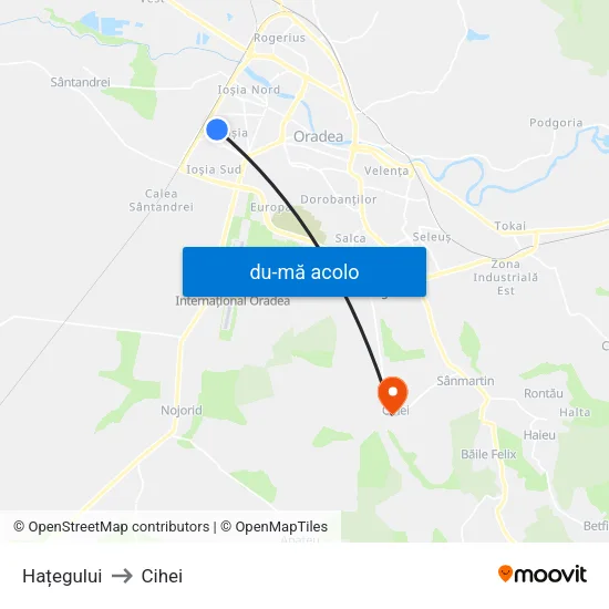 Harta de Hațegului către Cihei