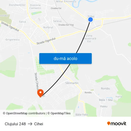 Harta de Clujului 248 către Cihei