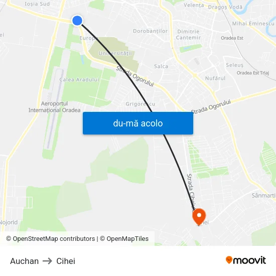 Harta de Auchan către Cihei