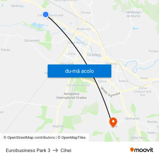 Harta de Eurobusiness Park 3 către Cihei