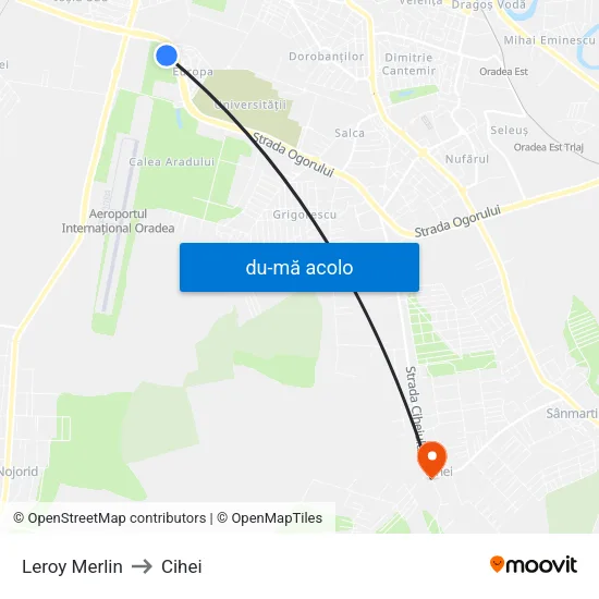 Harta de Leroy Merlin către Cihei