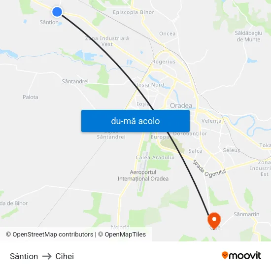 Harta de Sântion către Cihei